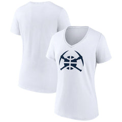 Denver Nuggets Women's Alternate Logo V-Neck T-Shirt sale Discount