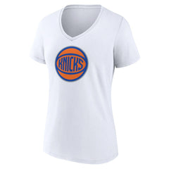 New York Knicks Women's Alternate Logo V-Neck T-Shirt Discount