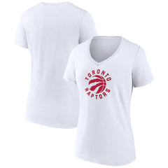 Toronto Raptors Women's Alternate Logo V-Neck T-Shirt Online