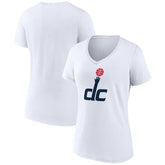 Washington Wizards Women's Alternate Logo V-Neck T-Shirt On Sale