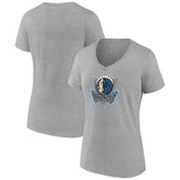 Dallas Mavericks Women's Alternate Logo V-Neck T-Shirt sale Online