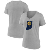 Indiana Pacers Women's Alternate Logo V-Neck T-Shirt On Sale