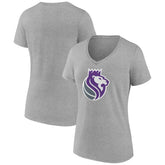 Sacramento Kings Women's Alternate Logo V-Neck T-Shirt For Sale