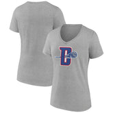 Detroit Pistons Women's Alternate Logo V-Neck T-Shirt sale Outlet