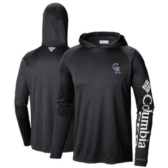 Colorado Rockies Columbia Terminal Tackle Long Sleeve Hoodie T-Shirt | MLB Online