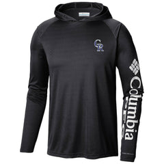 Colorado Rockies Columbia Terminal Tackle Long Sleeve Hoodie T-Shirt | MLB Online