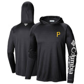 Pittsburgh Pirates Columbia Terminal Tackle Long Sleeve Hoodie T-Shirt | MLB Outlet