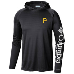 Pittsburgh Pirates Columbia Terminal Tackle Long Sleeve Hoodie T-Shirt | MLB Outlet