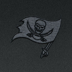 Tampa Bay Buccaneers Antigua Tonal Logo Tribute Quarter-Zip Pullover Top