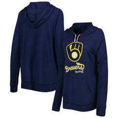 Milwaukee Brewers Touch Women's Pre-Game Raglan Pullover Hoodie | MLB US