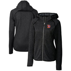 Denver Broncos Cutter & Buck Women's Throwback Logo Mainsail Full-Zip Jacket