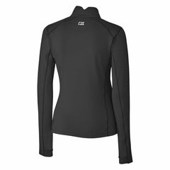 Detroit Lions Cutter & Buck Women's Throwback Logo Traverse Stretch Quarter-Zip Pullover Top