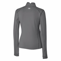 Detroit Lions Cutter & Buck Women's Throwback Logo Traverse Stretch Quarter-Zip Pullover Top