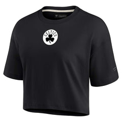 Boston Celtics Women's Elements Super Soft Boxy Cropped T-Shirt On Sale