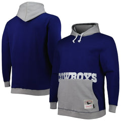 Dallas Cowboys Mitchell & Ness Big & Tall Big Face Pullover Hoodie