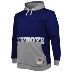 Dallas Cowboys Mitchell & Ness Big & Tall Big Face Pullover Hoodie