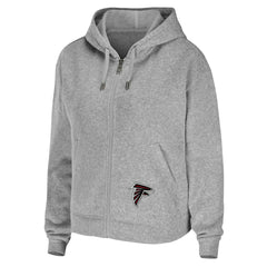 Atlanta Falcons WEAR by Erin Andrews Women's Team Full-Zip Hoodie