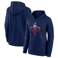 New Orleans Pelicans Women's Gradient Logo Pullover Hoodie For Sale