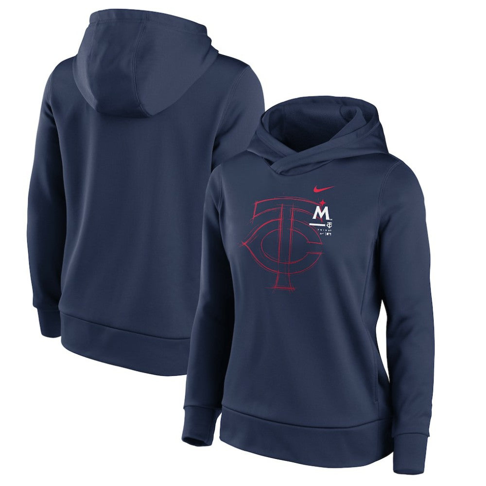 Minnesota Twins Nike Women's 2023 Big Game Fleece Pullover Hoodie | MLB Outlet