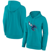 Charlotte Hornets Women's Alternate Logo Pullover Hoodie New