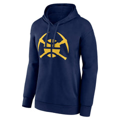 Denver Nuggets Women's Alternate Logo Pullover Hoodie New