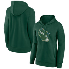 Milwaukee Bucks Women's Alternate Logo Pullover Hoodie On Sale