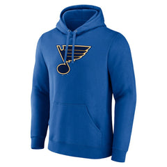 St. Louis Blues Fanatics Primary Logo Pullover Hoodie Outlet