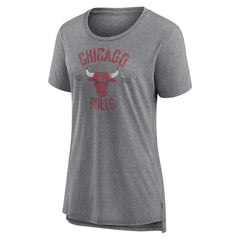 Chicago Bulls Women's Heritage Tri-Blend T-Shirt sale Outlet