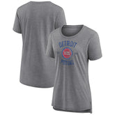 Detroit Pistons Women's Heritage Tri-Blend T-Shirt sale For Sale