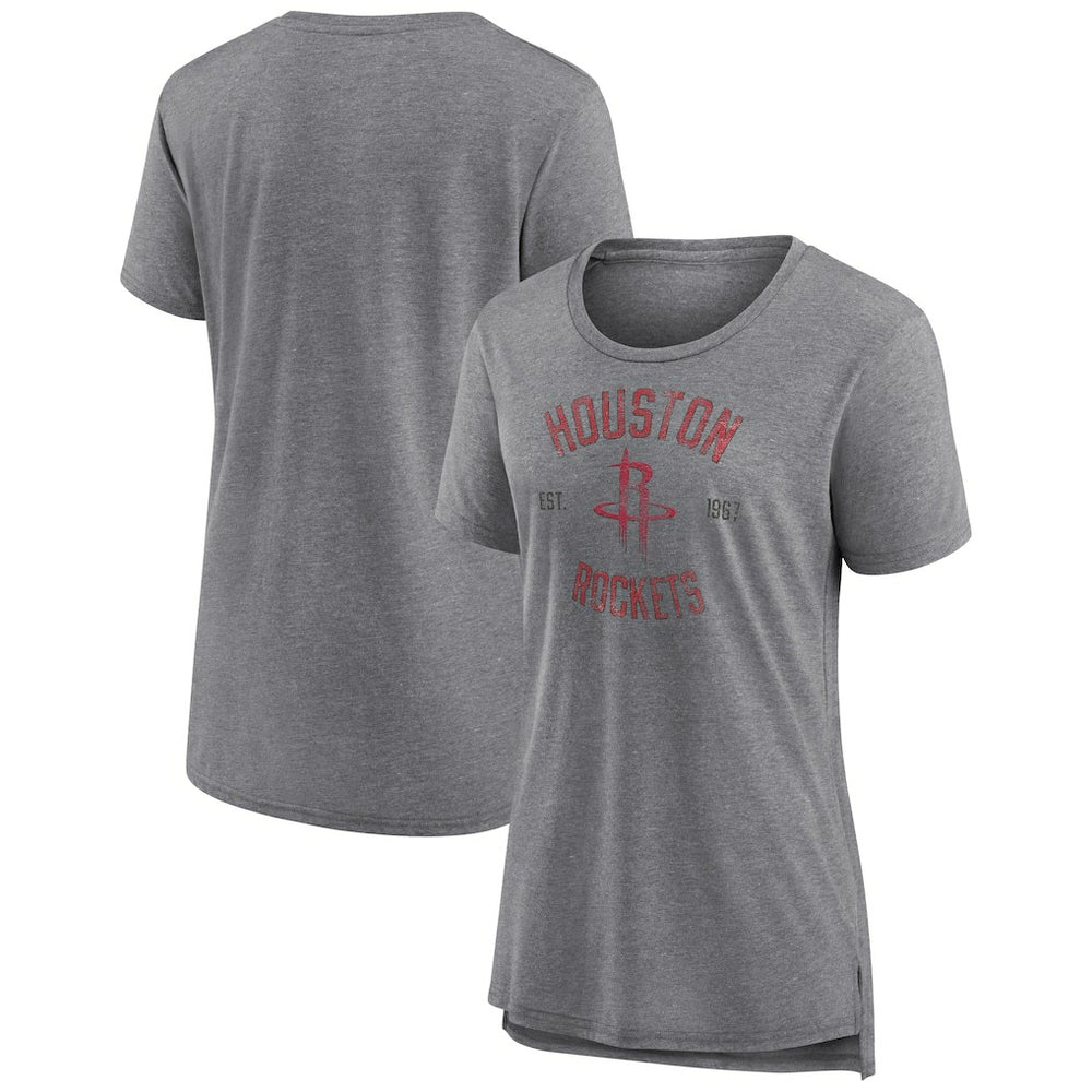 Houston Rockets Women's Heritage Tri-Blend T-Shirt Discount