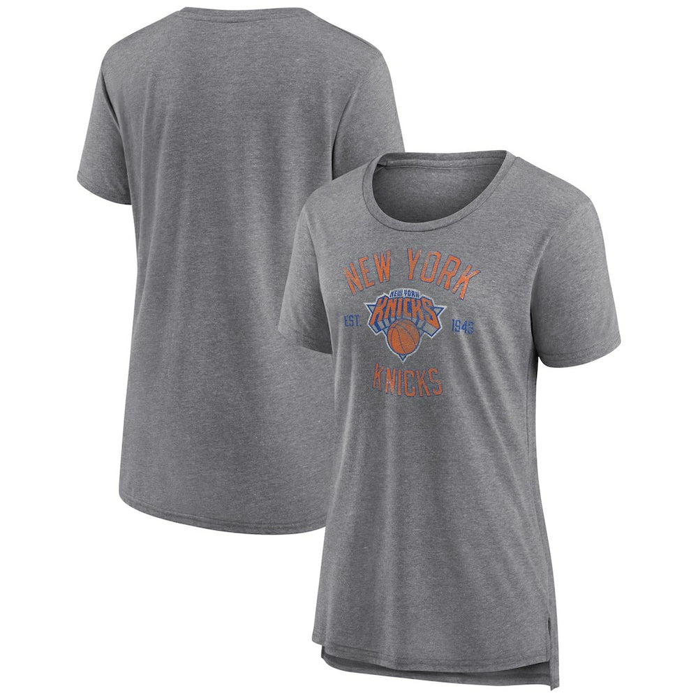 New York Knicks Women's Heritage Tri-Blend T-Shirt Online