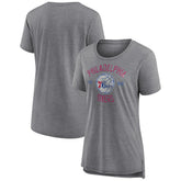Philadelphia 76ers Women's Heritage Tri-Blend T-Shirt Online