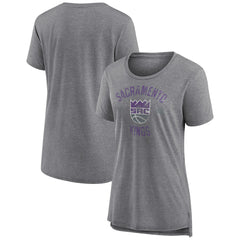 Sacramento Kings Women's Heritage Tri-Blend T-Shirt Discount