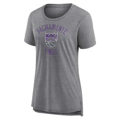 Sacramento Kings Women's Heritage Tri-Blend T-Shirt Discount