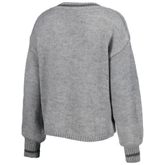 Phoenix Suns Lusso Women's Scarletts Lantern Sleeve Tri-Blend V-Neck Pullover Sweater New