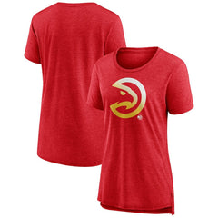 Atlanta Hawks Women's Gradient Logo Tri-Blend T-Shirt Online