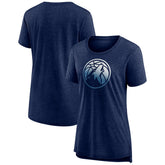 Minnesota Timberwolves Women's Gradient Logo Tri-Blend T-Shirt For Sale