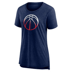 Washington Wizards Women's Gradient Logo Tri-Blend T-Shirt Online