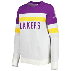 Los Angeles Lakers Lusso Women's Dominique Pullover Sweater Outlet