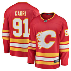 Nazem Kadri Calgary Flames Fanatics Home Breakaway Player Jersey On Sale