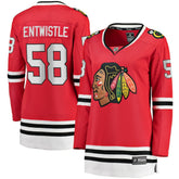 MacKenzie Entwistle Chicago Blackhawks Fanatics Women's Home Breakaway Player Jersey For Sale