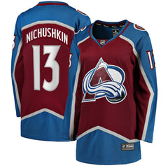 Valeri Nichushkin Colorado Avalanche Fanatics Women's Home Breakaway Player Jersey Online