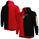 Atlanta Hawks Hardwood Classics Big & Tall Hardwood Classics Split Pullover Hoodie Online