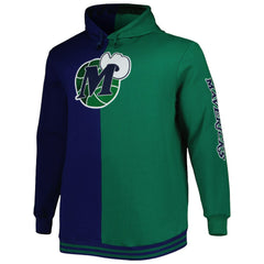 Dallas Mavericks Hardwood Classics Big & Tall Hardwood Classics Split Pullover Hoodie sale New