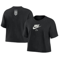 USWNT Youth Futura T-Shirt Black - Nike