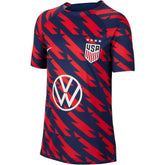 USWNT Youth 2023/24 Academy Pro Performance Pre-Match Top Red - Nike