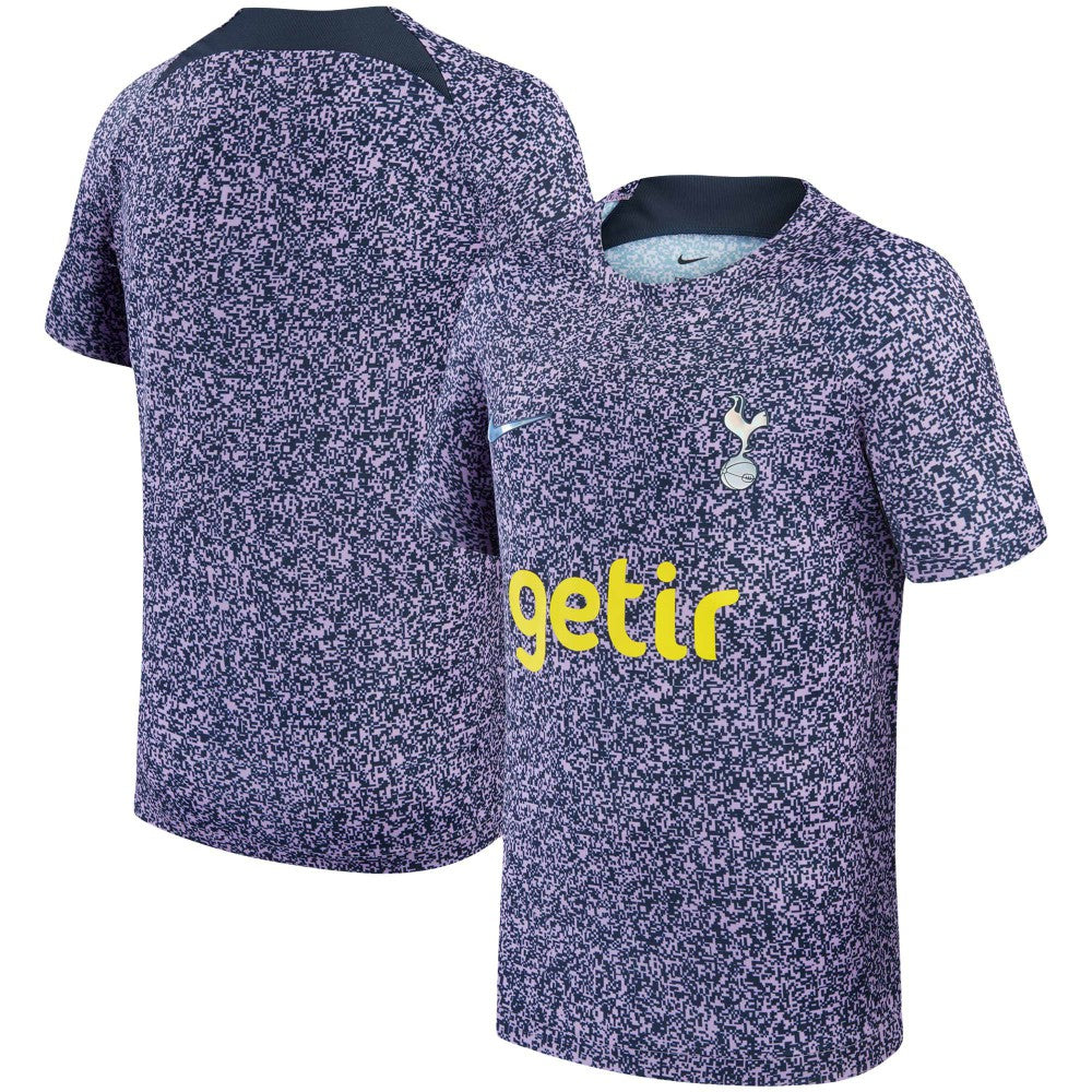 Tottenham Hotspur Youth 2023/24 Pre-Match Performance Top Purple - Nike