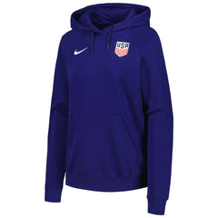 USMNT Women's Essential Raglan Pullover Hoodie Navy - Nike