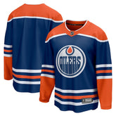 Edmonton Oilers Fanatics Home Breakaway Blank Jersey Discount