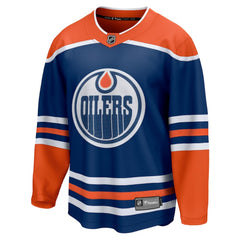 Edmonton Oilers Fanatics Home Breakaway Blank Jersey Discount